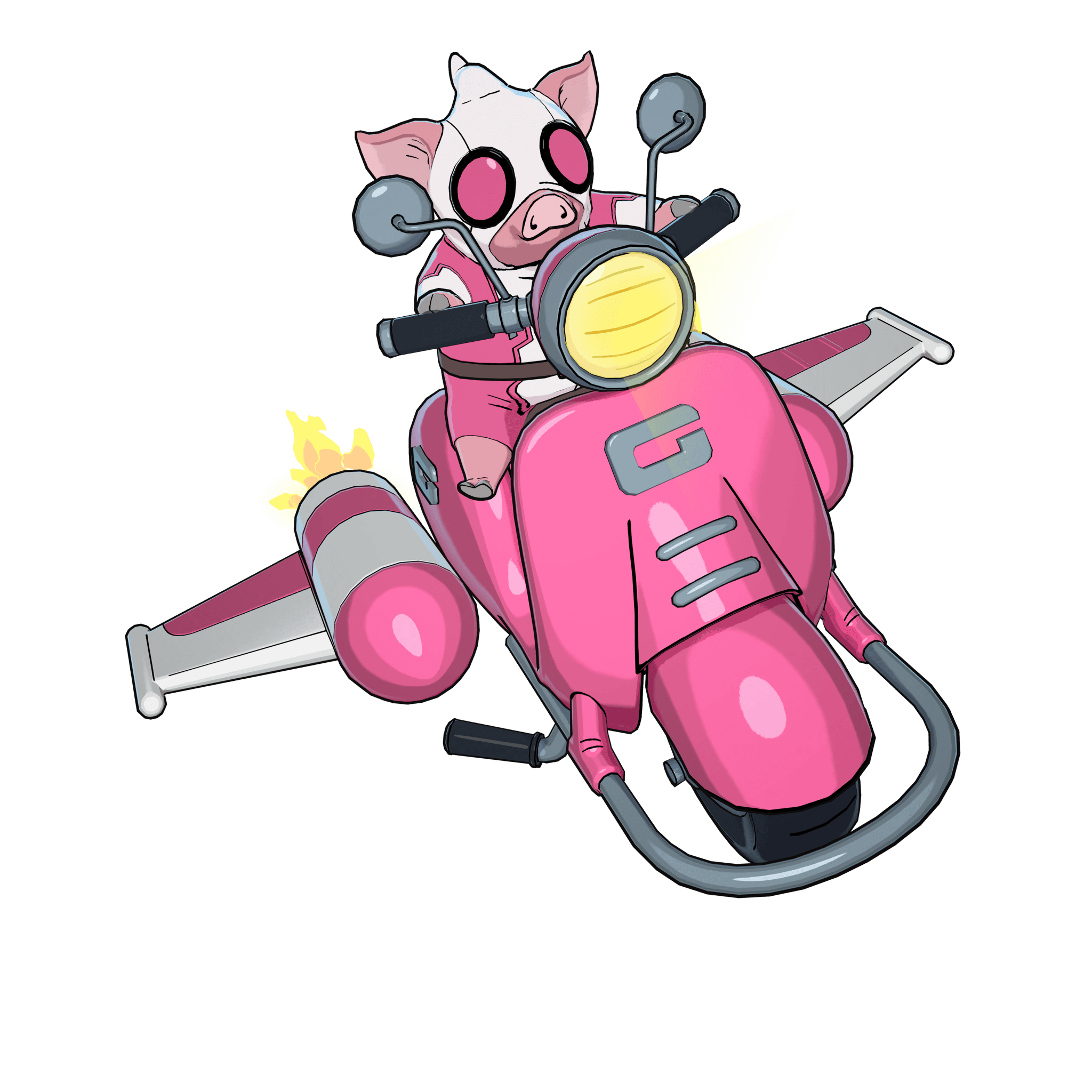 Pig-Gwen Scooter