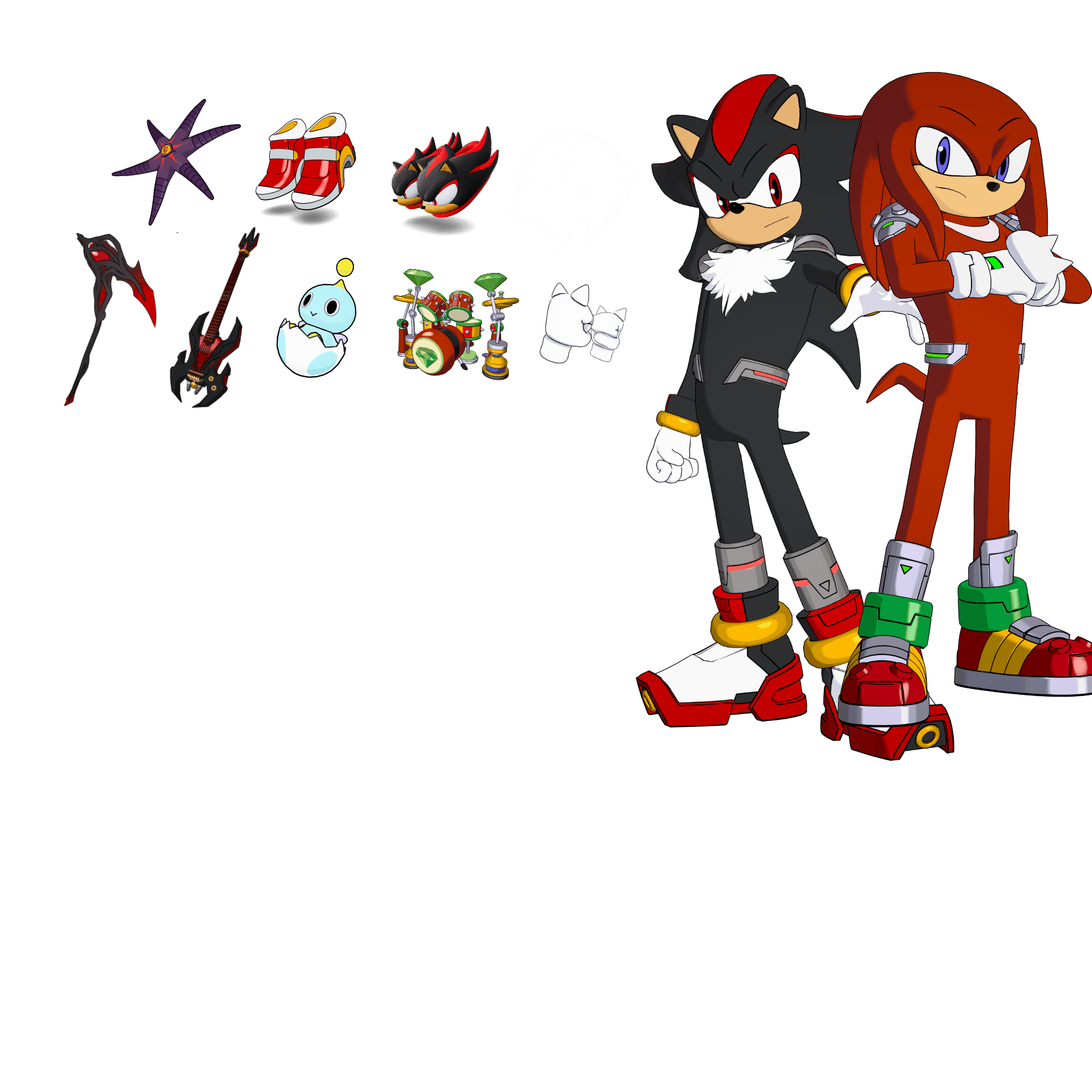 Shadow the Hedgehog & Knuckles the Echidna Bundle