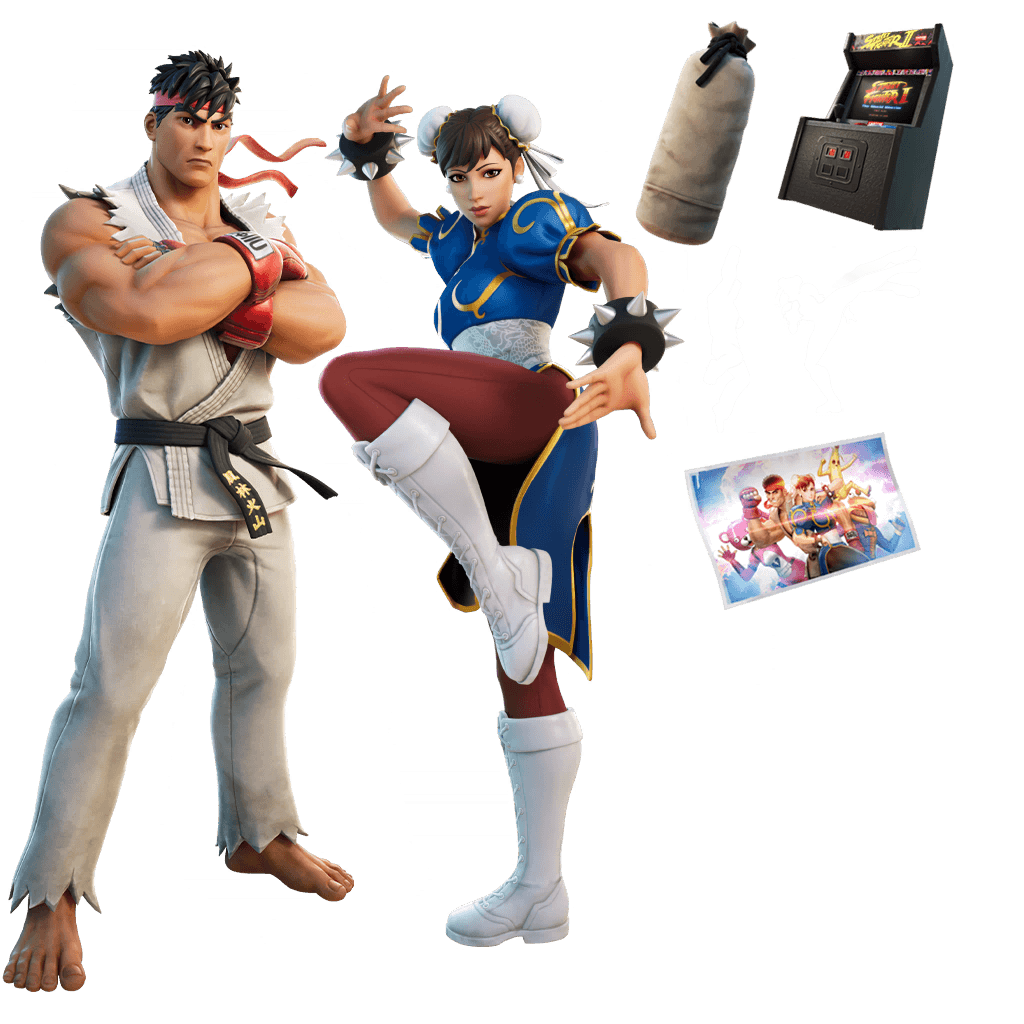 Ryu & Chun-Li Bundle